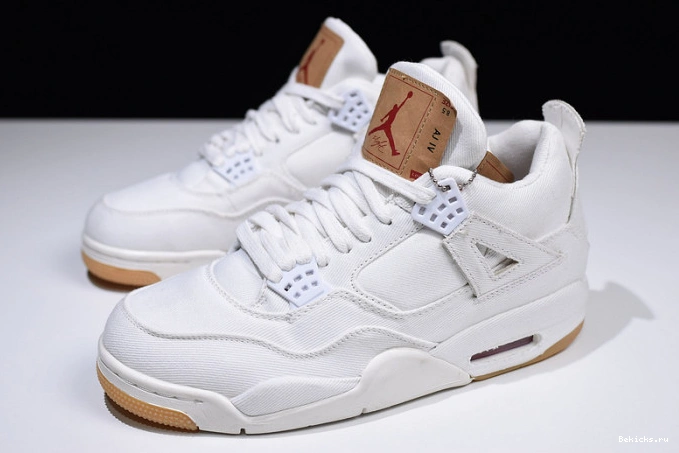 Rep BK 4 ao2571-100 air x ''white'' jordan levi''s 1124